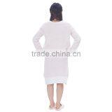 Polular Chenille Fabric Two Pieces Lady Dress thumbnail-5