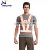 High Visibility Mesh Night Work Safety Vest With LED Lights thumbnail-6