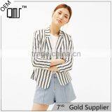 2017 Custom Designs Women Leisure 3/4 Sleeve Blazer Jacket thumbnail-1