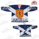 100% Polyester Full Dye Sublimation Hockey Jersey thumbnail-2