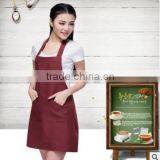 Advertising Apron Custom Logo Printing Fashion Promotional Gifts Korean Polyester Waterproof Aprons Custom Manufacturers thumbnail-3