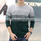 Men Melange Color Cotton Pullover Sweater thumbnail-2