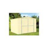 Colorful 10x8 Metal Storage Shed With Gable Roof / Deep Roll-Formed Wall Panels thumbnail-1