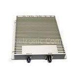 White TRI-BAND Repeater With 200m Coverage Area , Cellular Signal Repeater