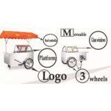 Italian Ice Cream Push Carts/gelato Dispaly Bike for Sale(CE) thumbnail-2