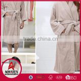 100% Cotton Fashion Long Sleeve Comfortable Bathrobe thumbnail-4
