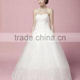 Sweetheart Mermaid Lace Mermaid Color Off-the-shoulder Wedding Dress Bridal for Bride V-neck Bridal Dress 2017 AS280 thumbnail-2