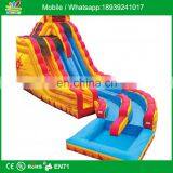 Inflatable Fire & Ice Water Slide With Pool thumbnail-1