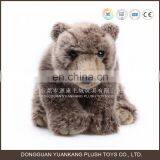 Forest Wild Animal Big Size Plush Toy Fur Grizzly Bear thumbnail-2