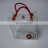 Clear Handle PVC Packaging Bag