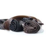 Chocolate Grade 8a 14 Pre-bonded  Inch Virgin Human Hair Weave  8A 9A 10A  thumbnail-3