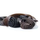 24 Inch 100g Peruvian Natural Hair Line Virgin Human Hair Weave 10inch - 20inch