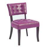 Oversized Solid Wood Dining Chair With PU Leather thumbnail-1