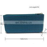 Custom Embossed Desgin Silicone Pencil Pouch Zipper Fashion Ladies Hand Clutch Purse Wallet thumbnail-3