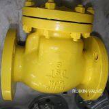 BS1868 Swing Check Valve Flange RF 150LB WCB thumbnail-2