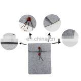 Custom High Quality Durable 15 Inch Felt Laptop Sleeve thumbnail-6