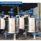 Mixing Vessel, Stainless Steel Double Jacketed Solution Paint Mixing Tank with Heater