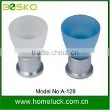 Zinc bottom colorful acrylic drawer knobs plastic drawer knobs