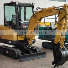 Environmentally Friendly 2.5 Ton Mini Hydraulic Crawler New Excavator Price in India