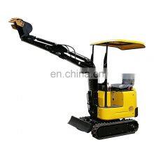 Rubber Track Excavator Mini Rotating Grapple Excavators Track Rubber 1000 kg