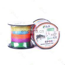 Wholesale 4 strands High Strength 300m  PE Braided  Fishing Line one color ten meters Super Strong  Seawater Ocean Fishing Line