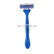 Hotel Supplies Disposable Travel Hotel Stainless Steel Safety Men Triple Blade Shaver Razor thumbnail-3