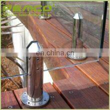 Wholesale Frameless Tempered High Polish 304 316 Stainless Steel Glass Pool Fence Spigot thumbnail-1