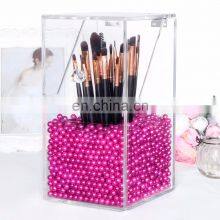 Lipstick Stand Acrylic Tabletop Cosmetic Organizer Acrylic Box for Makeup