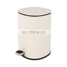6L Bathroom Garbage Bin Steel Powder Coating Waste Bin NewIcon Trash Can With Soft Close