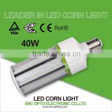 SNC ENEC/TUV/CE/RoHS IP64 40w led corn light AC100-240V