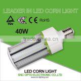 SNC ENEC/TUV/CE/RoHS 40w Led Corn Light 115lm/w