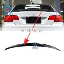 Hot Style 3 Series F30 F35 Real Carbon Fiber Trunk Spoiler Blade Black Wing thumbnail-2