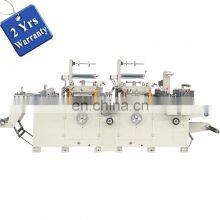 UTM420D Adhesive Sticker Double Unit Head Automatic Flatbed Label Die Cutter Machine With Hot Foil Stamping Online