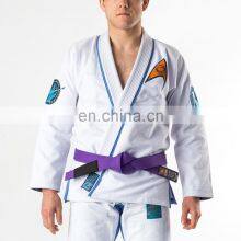 Hot Sale Polyester Cotton Breathable Jiu Jitsu Gi Wear Martial Art Kimono Bjj Jiu Jitsu Uniforms thumbnail-2