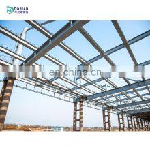Galvanized Structural Industrial Layout Design Drawing Workshop Steel Structure