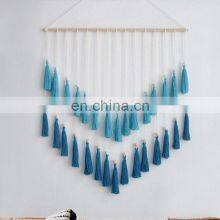 Hot New Large Macrame Backdrop Wall Hanging With Tassels Boho Decor thumbnail-1