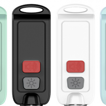 Anti-wolf Alarm Waterproof Self-defense Device Charging Personal Alarm Female Child Self-defense Key Ring (wechat:13510231336) thumbnail-2