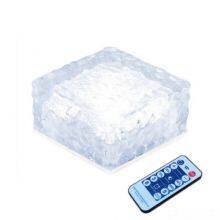 Top Grace Waterproof Anti Moisture Decoration Underground Pavement Garden LED Solar Brick Light thumbnail-5