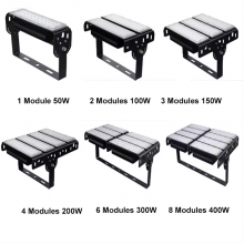 Led Flood Lights 300w Fins Heatsink Outdoor IP65 Waterprood Stadium Light Module Floodlights thumbnail-2