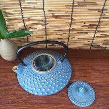 2025 New Arrival Tea Warmer Teapots Wholesale Tea Kettle Cast Iron Enamel Teapot thumbnail-5