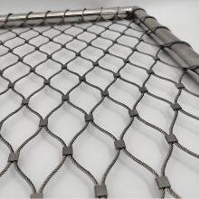 Woven Stainless Steel Wire Rope Safety Net for Staircase & Balcony Protection thumbnail-5