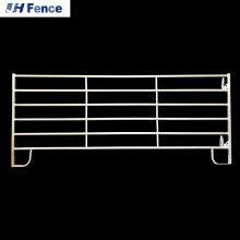 Galvanized 12 ft 6-Bar Economy Corral Panel Cattle Livestock Farm Horse Sheep Yards Panels Fence Frames Gates thumbnail-2