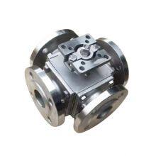 Manufacturer Direct Sales Four-way Ball Valve Flange Ball Valve thumbnail-2