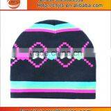 Jacquard Winter Custom Flat Brim Cap thumbnail-2