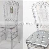 Popular Tiffany Catering Acrylic Wedding High Back Crown Royal Chair Quality Choice thumbnail-2