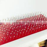 Pet Comb Hairdressing White Balloon Modelling Plastic Handle Gilling Dog Brush thumbnail-3