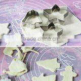 YangJiang Factory Manufature Food Grade Different Shape Stainless Steel Human Shaped Cake Mould