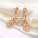 Wholesale Saudi Gold Jewelry Dangle Gold Earring Designs thumbnail-4