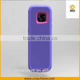 Case for Samsung S7 Edge Armor Hybrid Robot Phone Case With Full Body Covered Purple thumbnail-1