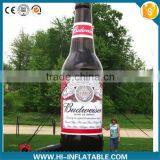 Attractive Inflatable Moving Cartoon Bottle/Inflatable Replicas Model/ Inflatable Champagne Bottle